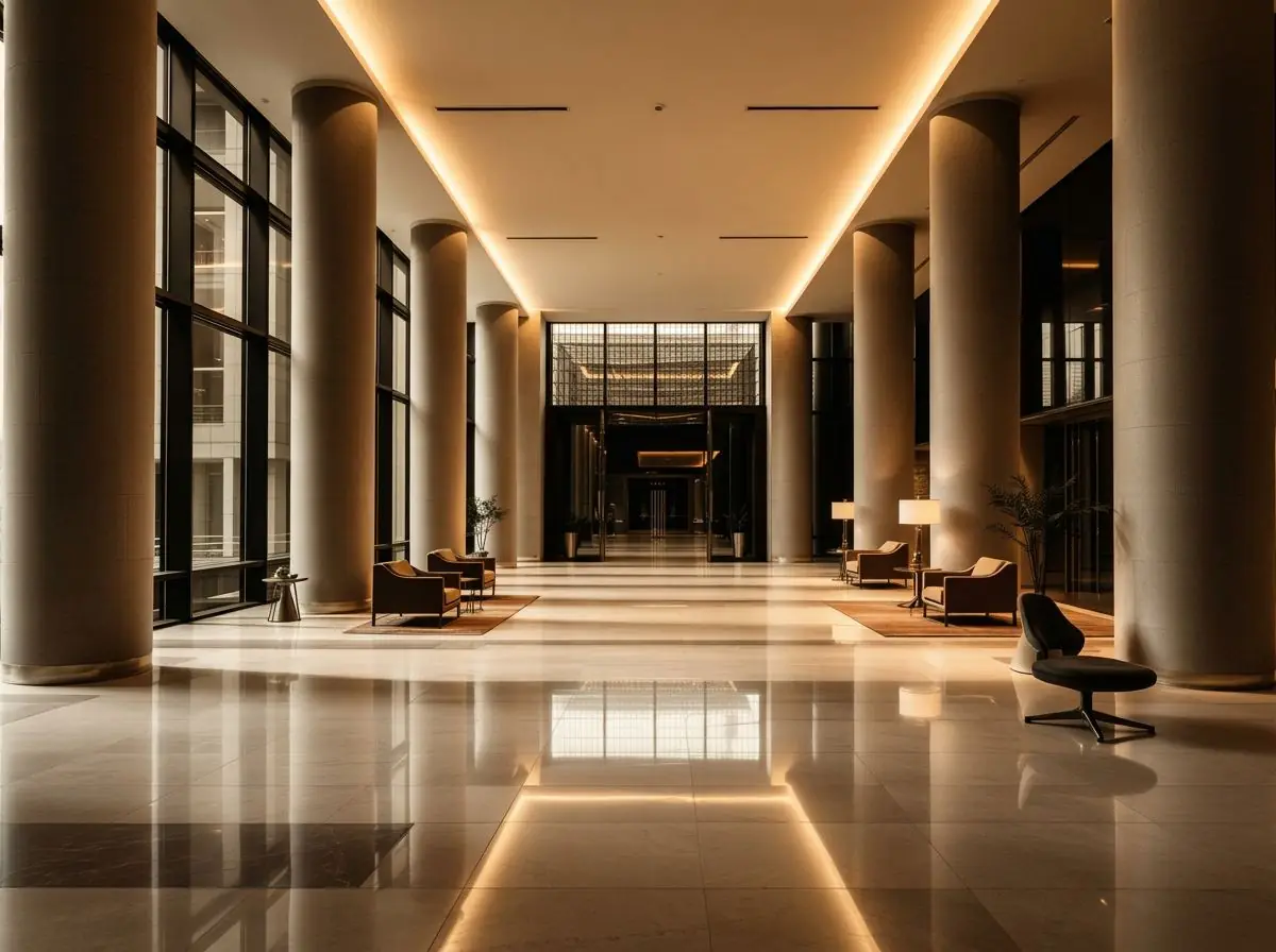 Professional services team meeting in a contemporary boardroom